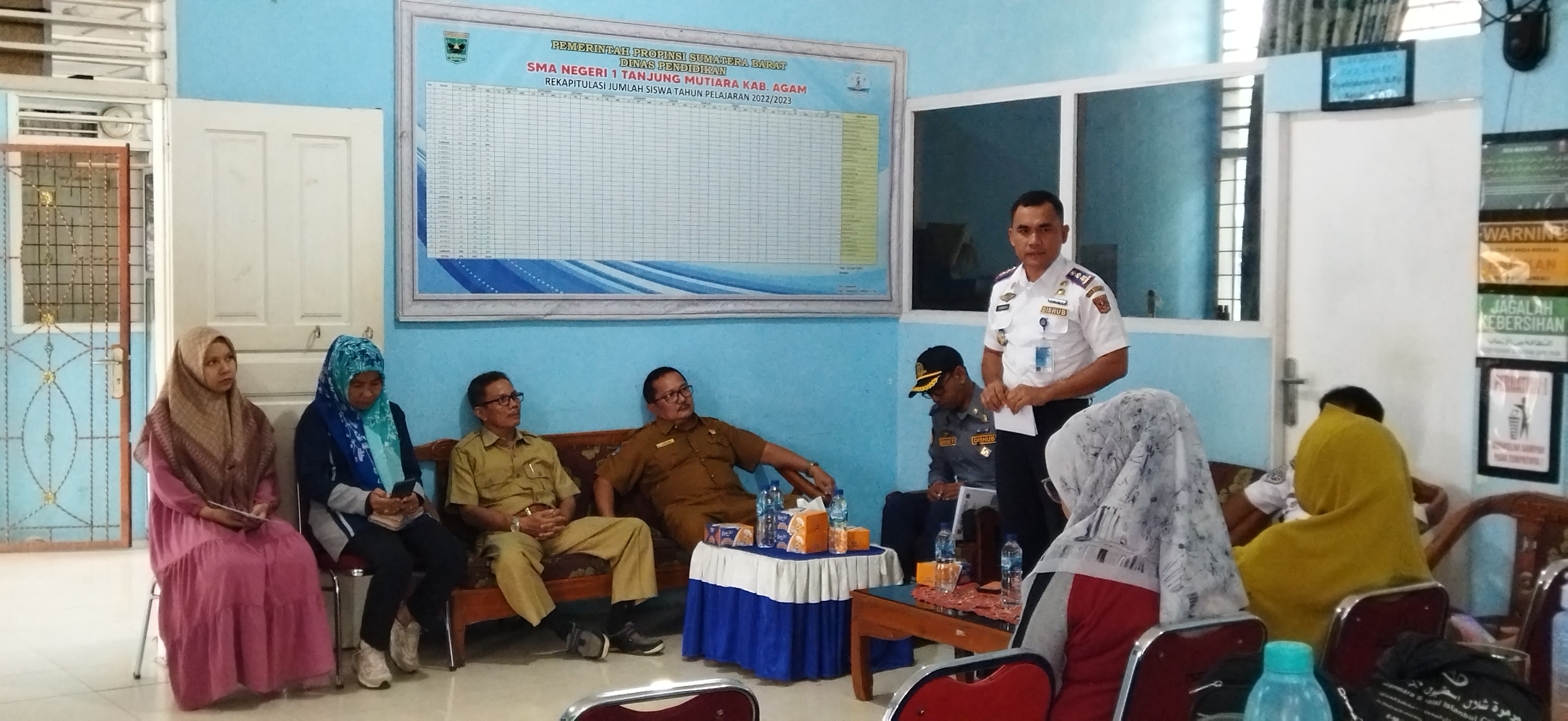 KEGIATAN PERESMIAN HALTE SMAN 1 TANJUNG MUTIARA